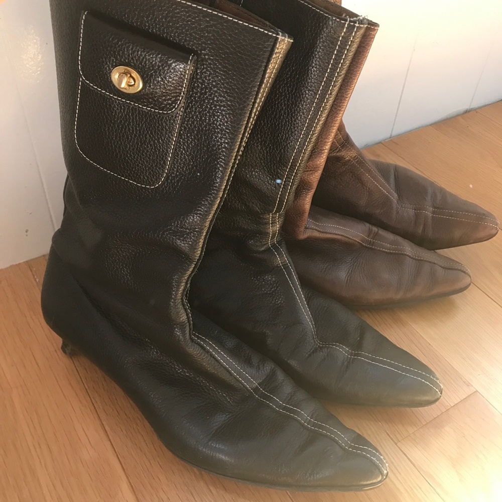 Bundle of 2 pairs of Authentic Coach boots